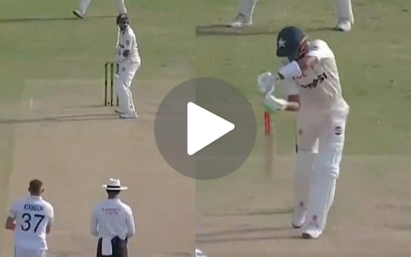 [Watch] Babar Azam Fails Again On Multan's Flat Pitch; Hangs Head In Shame